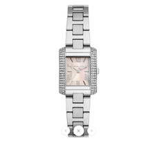 Michael K*rs - Emery Three-Hand Pink MOP Dial Silver Women's Watch - MK7514