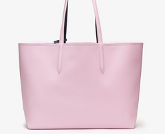 Lacost* - *nna R*versible Perforated Tote Bag - Black\Pink