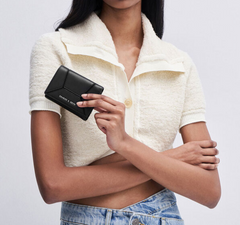 Charles & Ke*th - Nasrin Geometric Wallet - Black