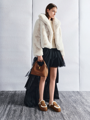 Charles & Ke*th - Chance Turn-Lock Bucket Bag - Chocolate