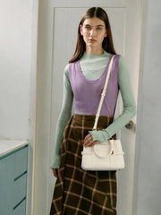 Charles & Ke*th - Mini Scottie Tote Bag - Cream