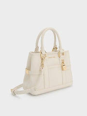 Charles & Ke*th - Mini Scottie Tote Bag - Cream