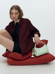 Charles & Ke*th - Hazel Bow Top Handle Bag - Mint Green