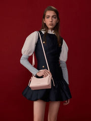 Charles & Ke*th - Hazel Bow Top Handle Bag - Soft Pink