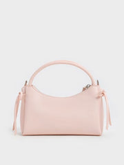 Charles & Ke*th - Hazel Bow Top Handle Bag - Soft Pink