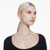 Swar*vski - Idyllia Lilia Y necklace Butterfly, White, Rhodium plated - 5636415