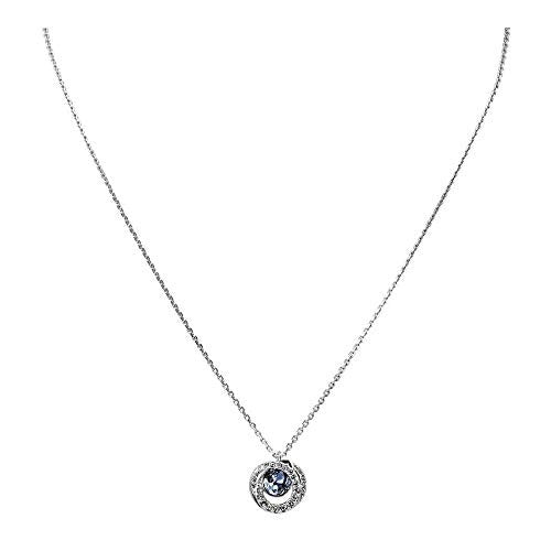 Swar*vski - Generation Blue Crystals Pendant in Rhodium - 5289028