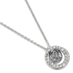 Swar*vski - Generation Blue Crystals Pendant in Rhodium - 5289028