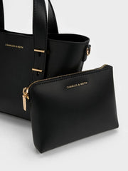 Charles & Ke*th - Mini Shania Tote Bag - Black