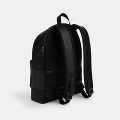 C*ACH - West Backpack In Signature Canvas With Varsity Stripe