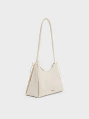 Charles & Ke*th - Hazel Bow Hobo Bag - Cream