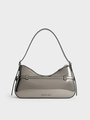 Charles & Ke*th - Sloane Shoulder Bag - Pewter