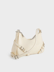Charles & Ke*th - Sloane Shoulder Bag - Cream