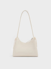 Charles & Ke*th - Hazel Bow Hobo Bag - Cream