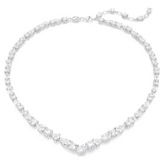 Swar*vski - Mesmera necklace Mixed cuts, White, Rhodium plated - 5665242