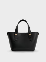 Charles & Ke*th - Mini Shania Tote Bag - Black