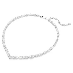 Swar*vski - Mesmera necklace Mixed cuts, White, Rhodium plated - 5665242