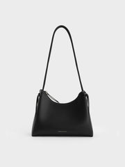 Charles & Ke*th - Hazel Bow Hobo Bag - Noir