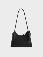 Charles & Ke*th - Hazel Bow Hobo Bag - Noir