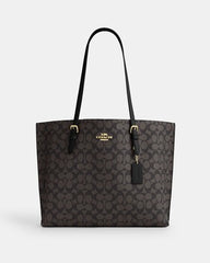 C*ACH - Molli* Tote In Signature Canvas - Dark Brown