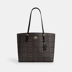 C*ACH - Molli* Tote In Signature Canvas - Dark Brown