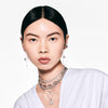 Swar*vski - Imber Tennis necklace Round cut, White, Rhodium plated - 5682595