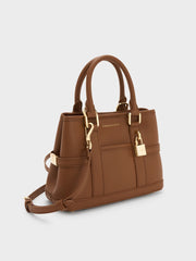 Charles & Ke*th - Mini Scottie Tote Bag - Brown