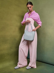 Charles & Ke*th -  Mini Lyla Tubular Tote Bag - Sea Salt Blue