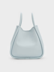 Charles & Ke*th -  Mini Lyla Tubular Tote Bag - Sea Salt Blue
