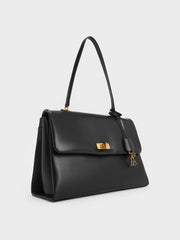 Charles & Ke*th - Kerry Top Handle Bag - Black