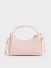 Charles & Ke*th - Hazel Bow Top Handle Bag - Soft Pink