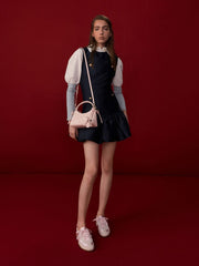 Charles & Ke*th - Hazel Bow Top Handle Bag - Soft Pink