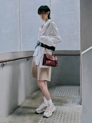 Charles & Ke*th - Kerry Chain-Handle Crossbody Bag - Mulberry Plum