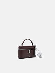 PEDR*  Ari Leather Shoulder Bag - Wine