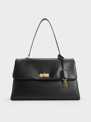 Charles & Ke*th - Kerry Top Handle Bag - Black