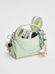 Charles & Ke*th - Hazel Bow Top Handle Bag - Mint Green