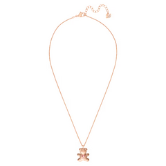 Swar*vski - Teddy pendant Bear, White,  rose gold finish - 5452026
