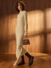 Charles & Ke*th - Aubrielle Croc-Effect Belted Top Handle Bag - Chocolate Croco