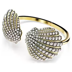 Swar*vski - Idyllia bangle Shell, White, Gold-tone plated - 5683943