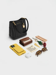 Charles & Ke*th - Scottie Bucket Bag - Black