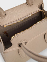 Charles & Ke*th - Allyn Structured Trapeze Tote Bag - Taupe