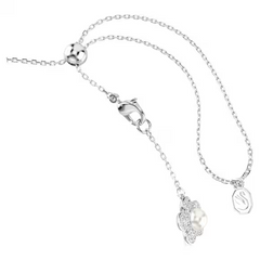 Swar*vski - Arian* Grand* choker Crystal pearl, Round cut, White, Rhodium plated - 5751250