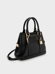 Charles & Ke*th - Mini Scottie Tote Bag - Black