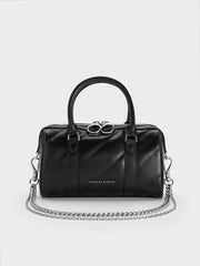 Charles & Ke*th - Philomena Bowling Bag - Noir