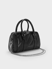 Charles & Ke*th - Philomena Bowling Bag - Noir