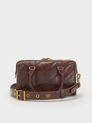 Charles & Ke*th - Philomena Bowling Bag - Distressed Coffee