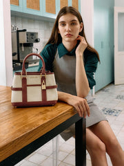 Charles & Ke*th - Mini Scottie Tote Bag - Brick