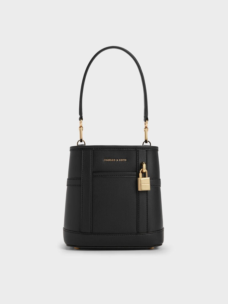 Charles & Ke*th - Scottie Bucket Bag - Black