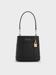 Charles & Ke*th - Scottie Bucket Bag - Black