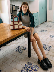 Charles & Ke*th - Mini Scottie Tote Bag - Brick
